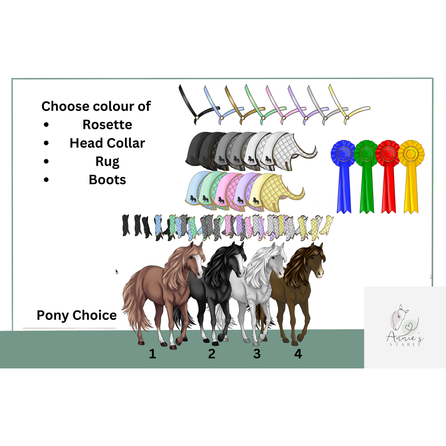 Personalised Young Rider and Pony Phone Case