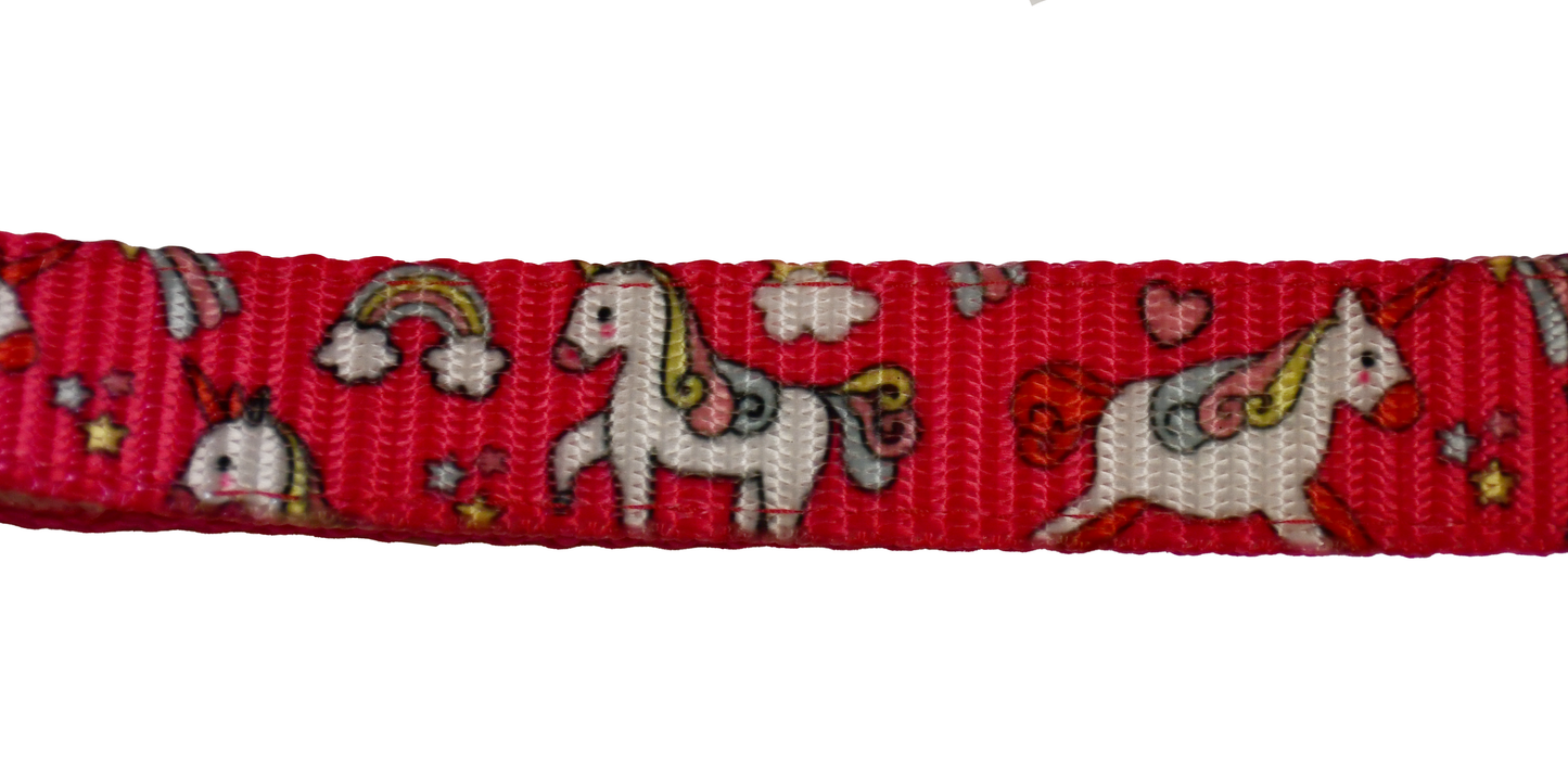 Rhinegold Unicorn Headcollar and Rope Set