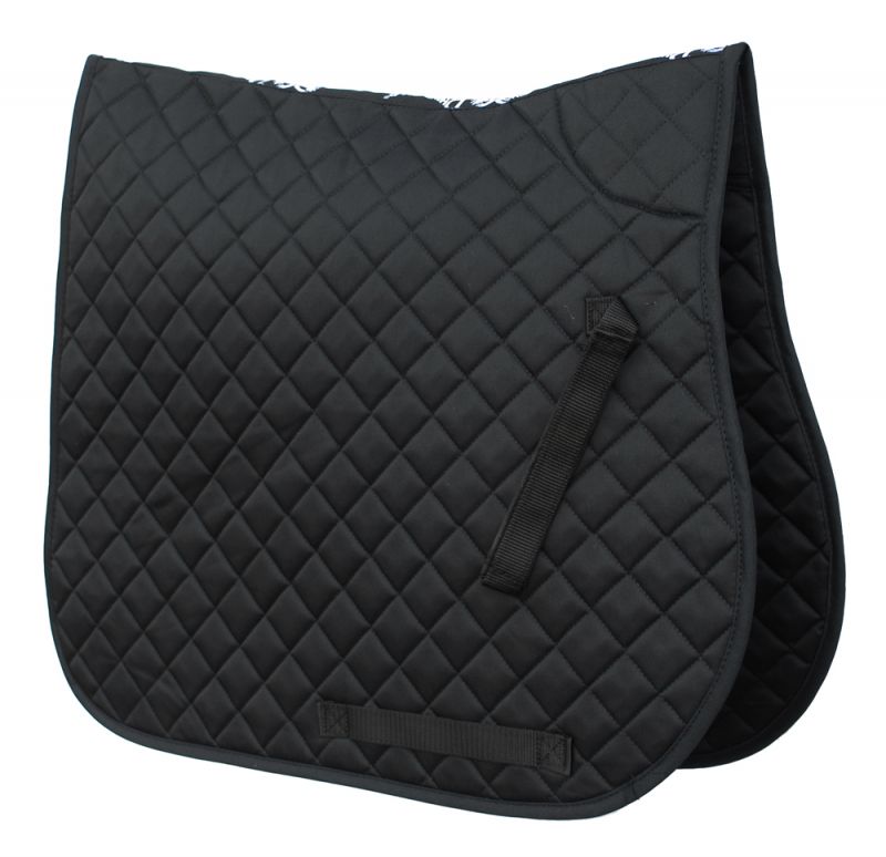 Saddle Pad - Circle Name Logo Personalised