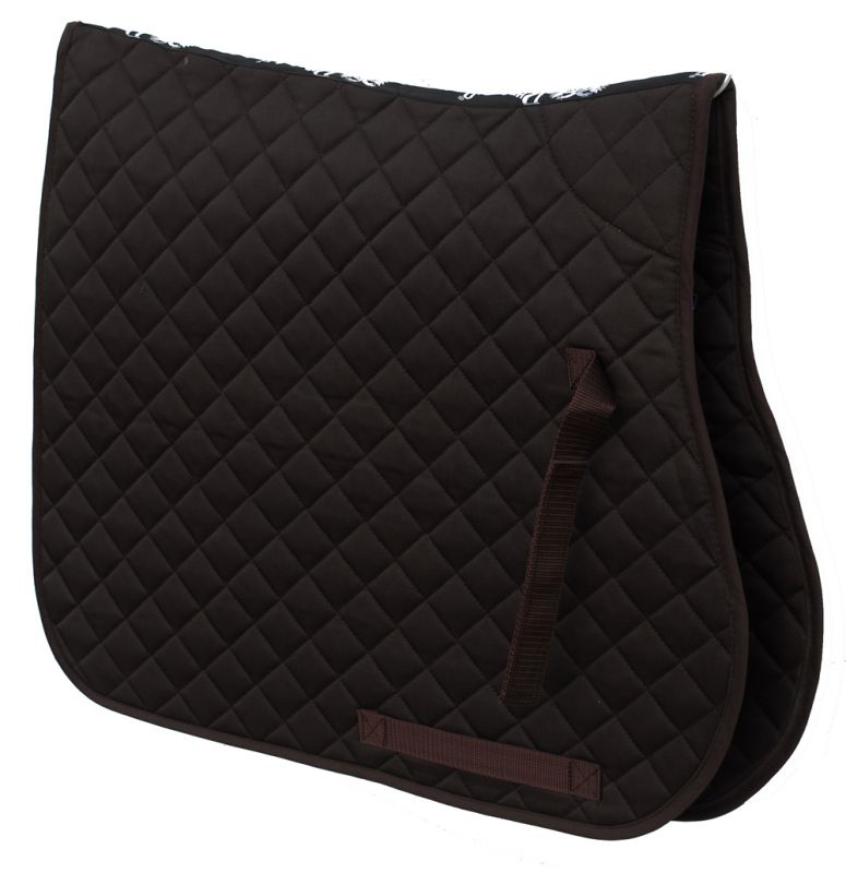 Saddle Pad - Circle Name Logo Personalised