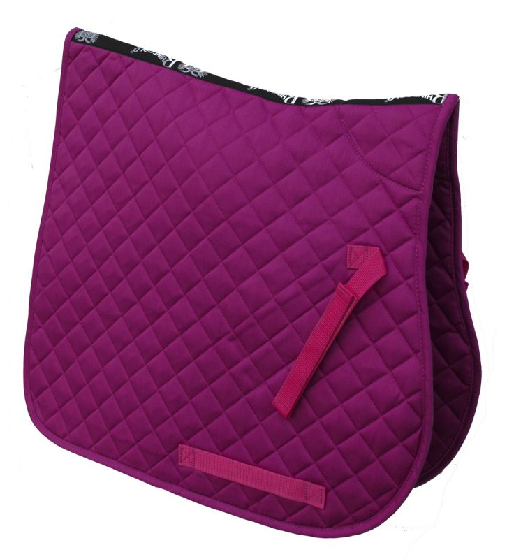 Saddle Pad - Circle Name Logo Personalised