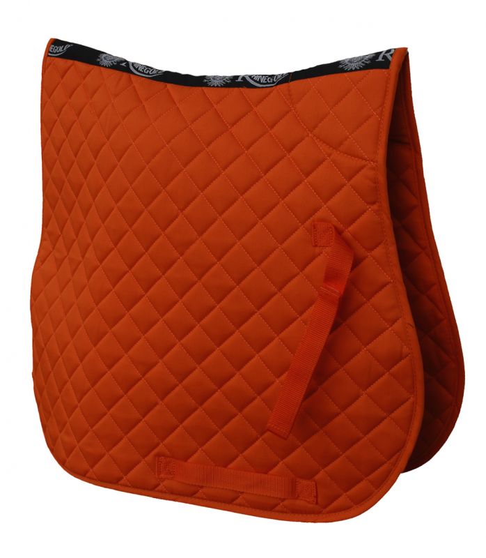 Saddle Pad - Circle Name Logo Personalised