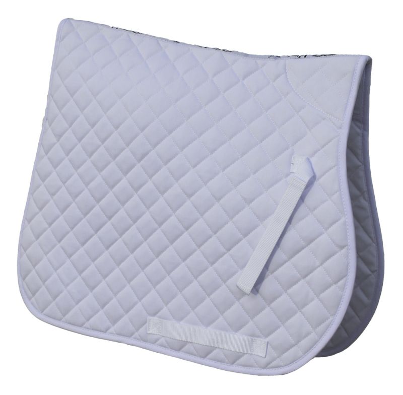 Saddle Pad - Circle Name Logo Personalised