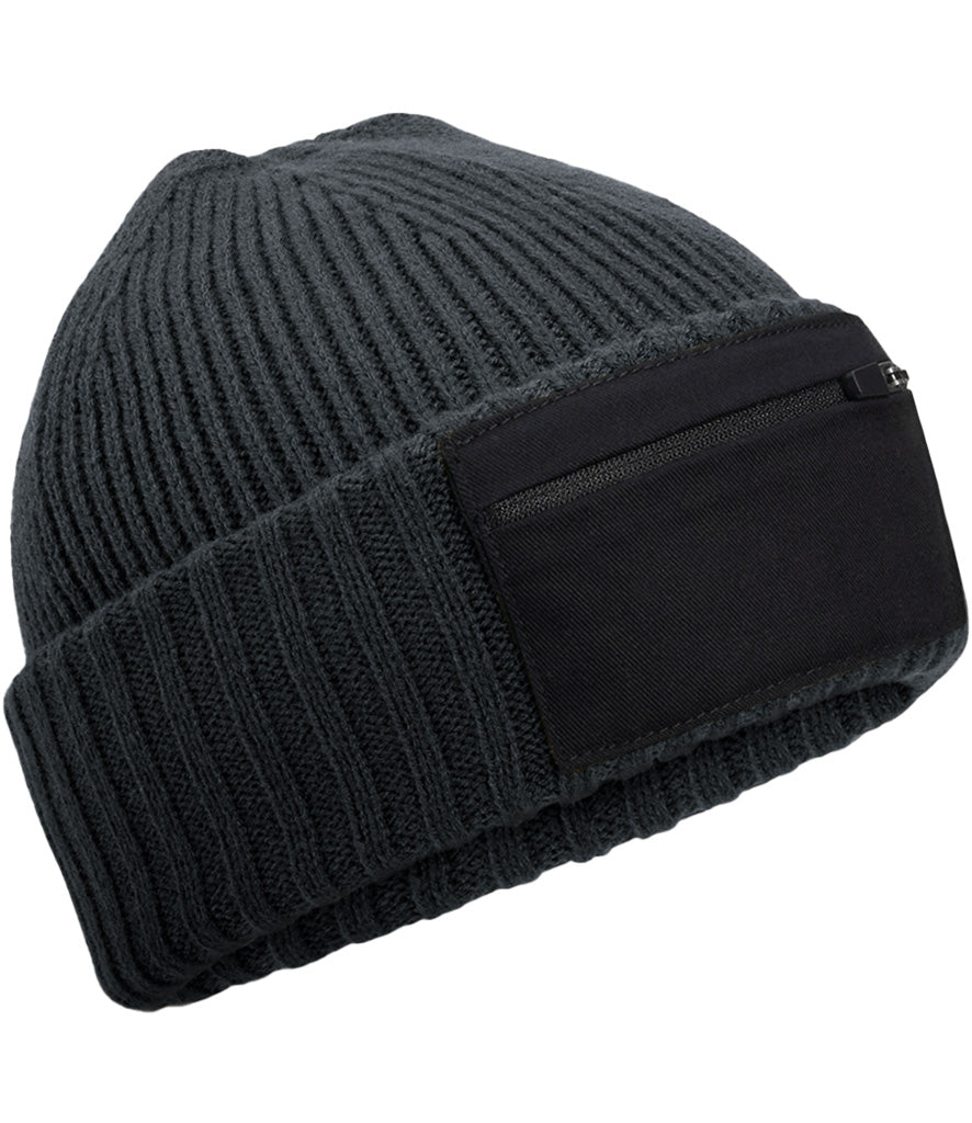 Zip Patch Beanie