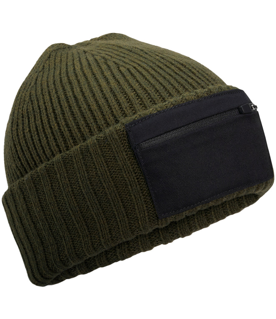 Zip Patch Beanie