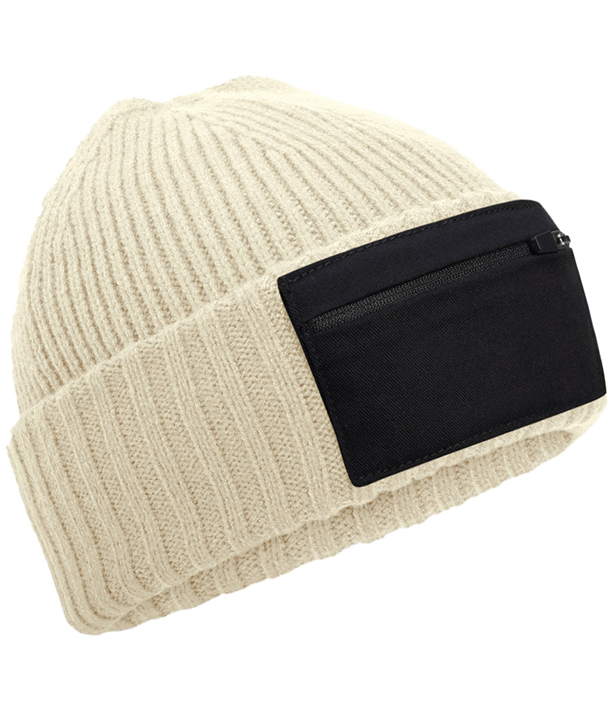 Zip Patch Beanie