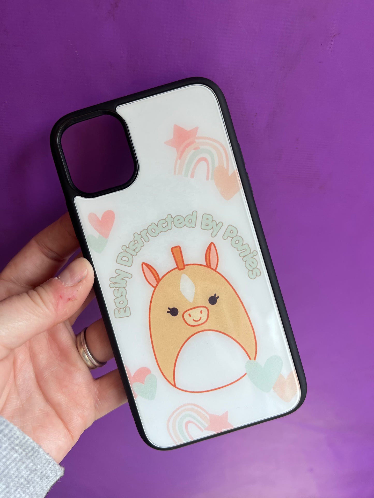Easily Distracted by Ponies Phone Case