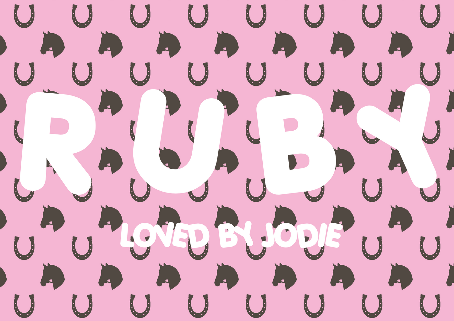 Personalised Stable Door Sign