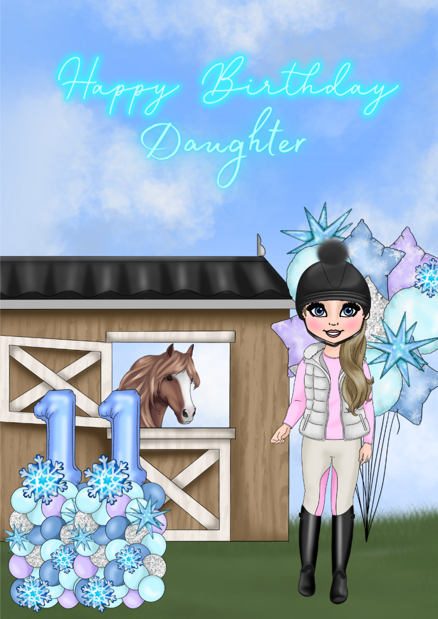 Daughter Birthday Card
