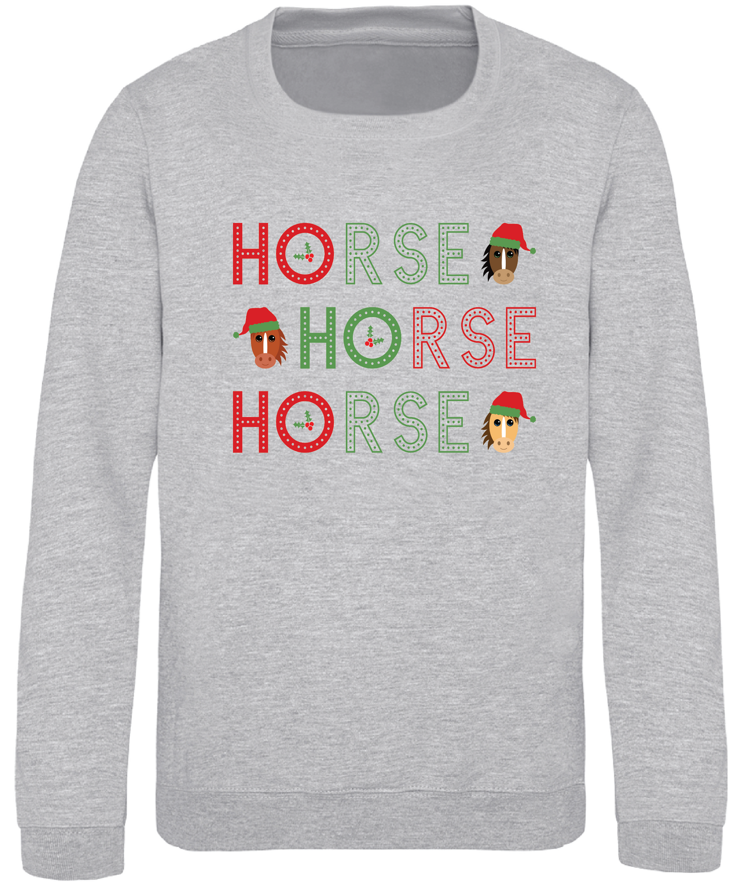 Kids Ho Ho Horse - Sweatshirt