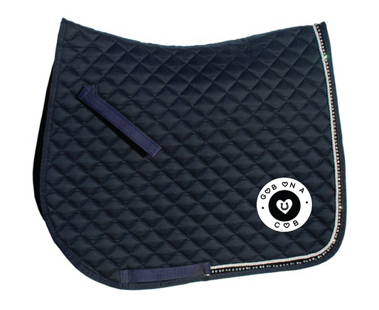 Gob on a Cob - Diamante Saddle Pad