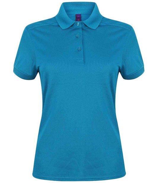 Ladies Slim Fit Stretch Microfine Piqué Polo Shirt