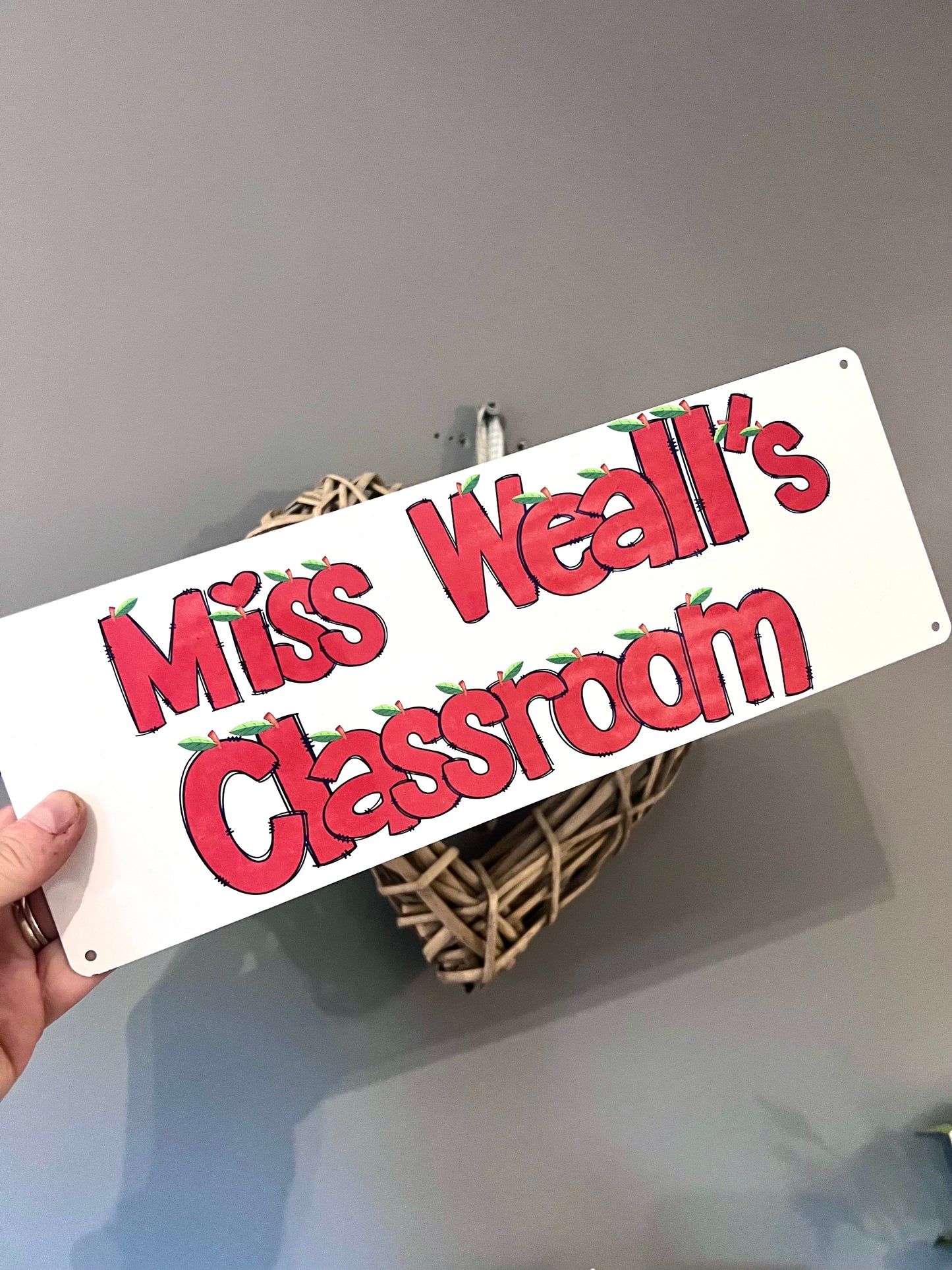 Teacher Classroom Sign