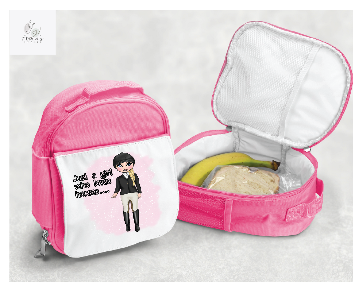 School LunchBag - Dressage Girl