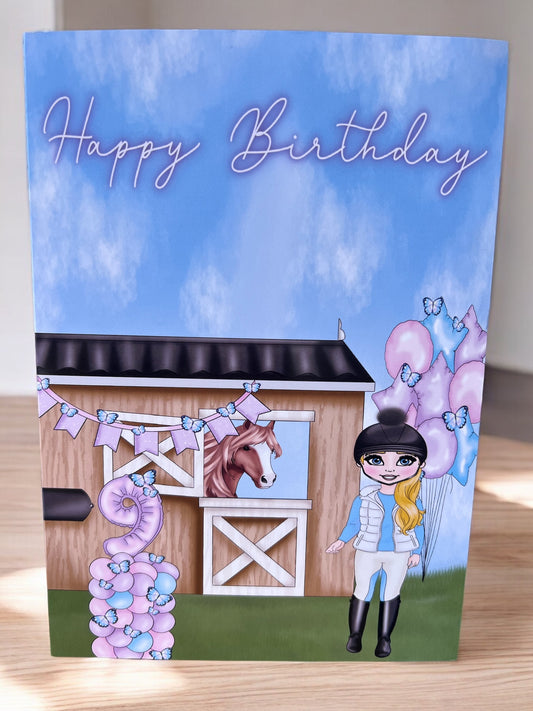 Birthday Card - Young Rider Age