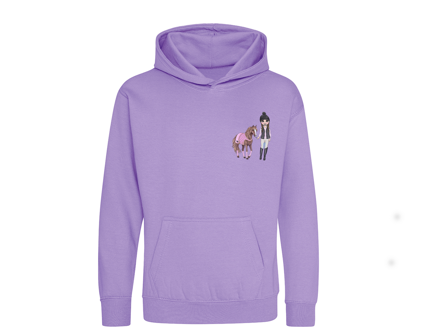 Kids - Girl and Pony Hoodie