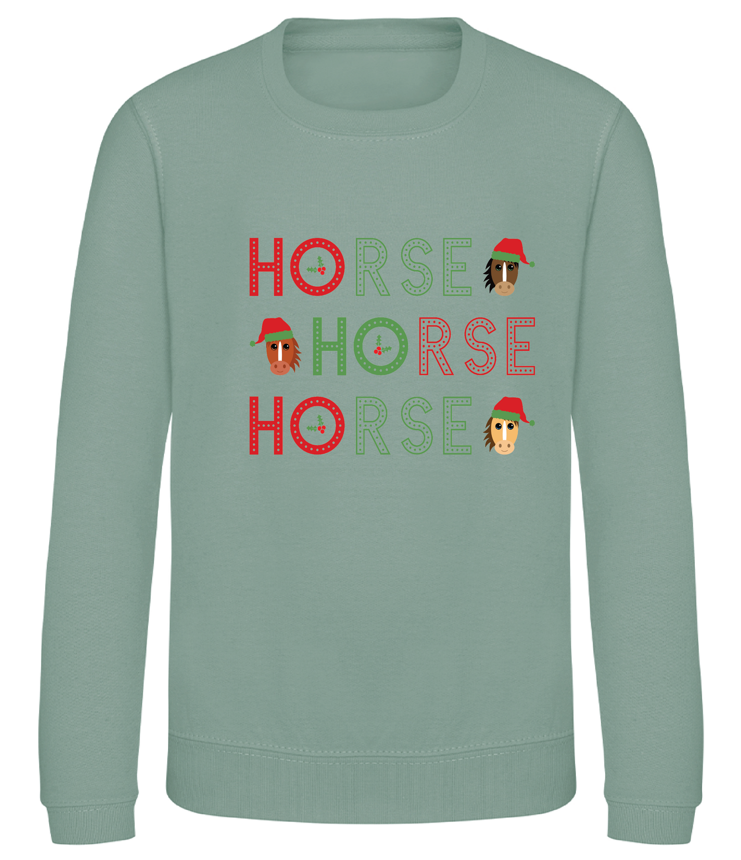 Kids Ho Ho Horse - Sweatshirt