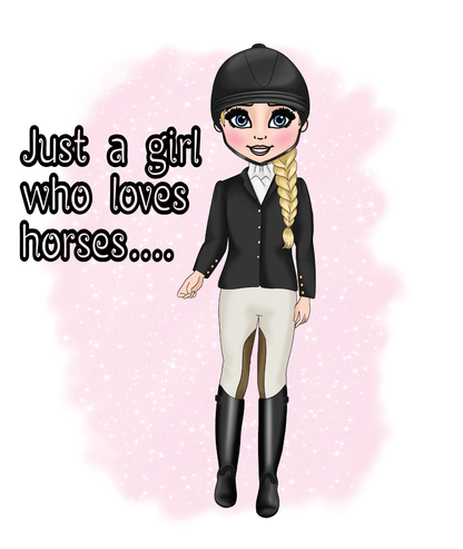 School LunchBag - Dressage Girl