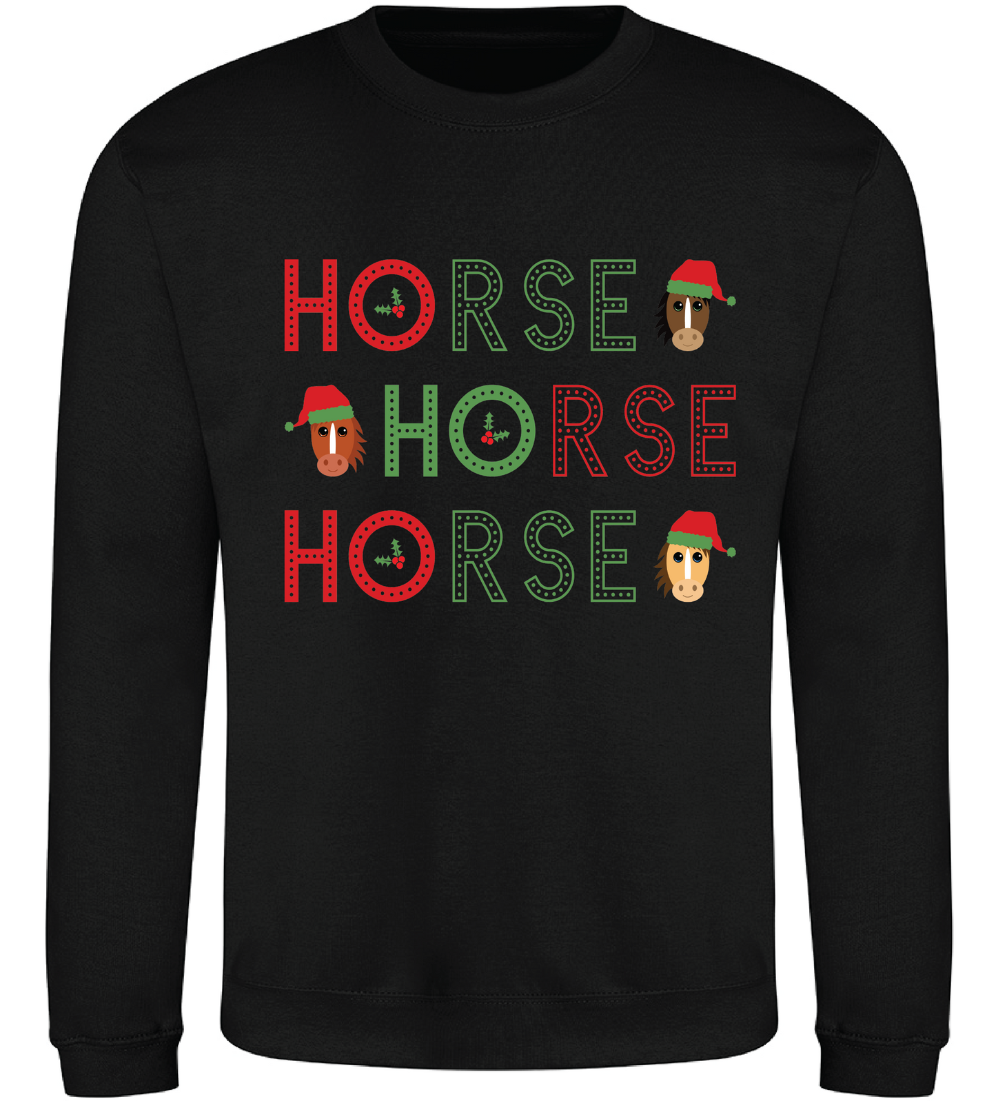 Kids Ho Ho Horse - Sweatshirt