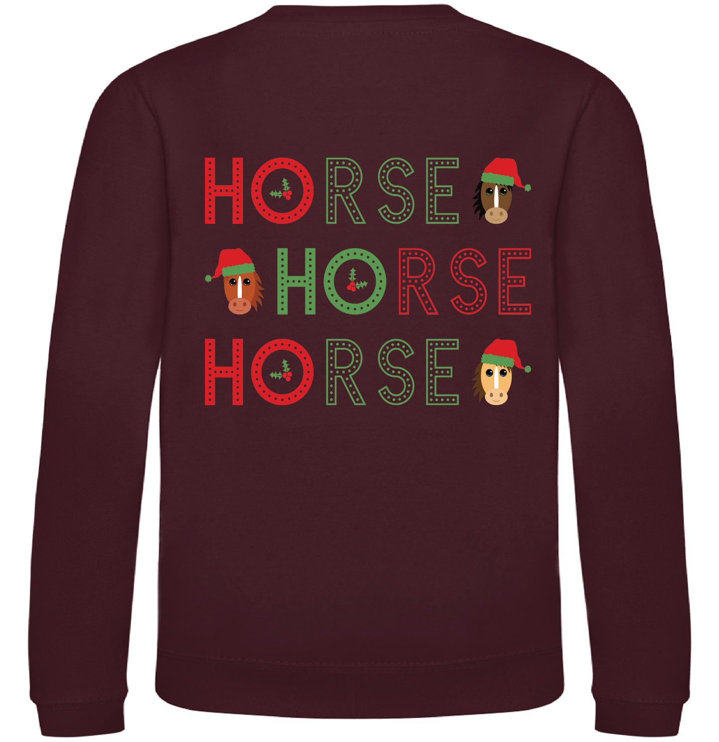 Kids Ho Ho Horse - Sweatshirt