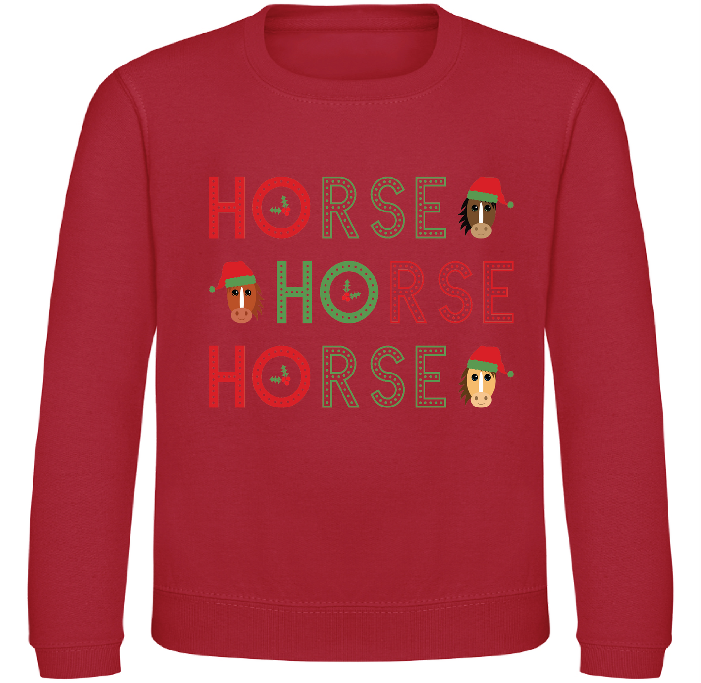 Kids Ho Ho Horse - Sweatshirt